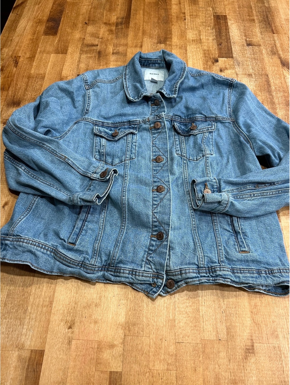Women’s Old Navy XXL Denim Jacket Light Blue